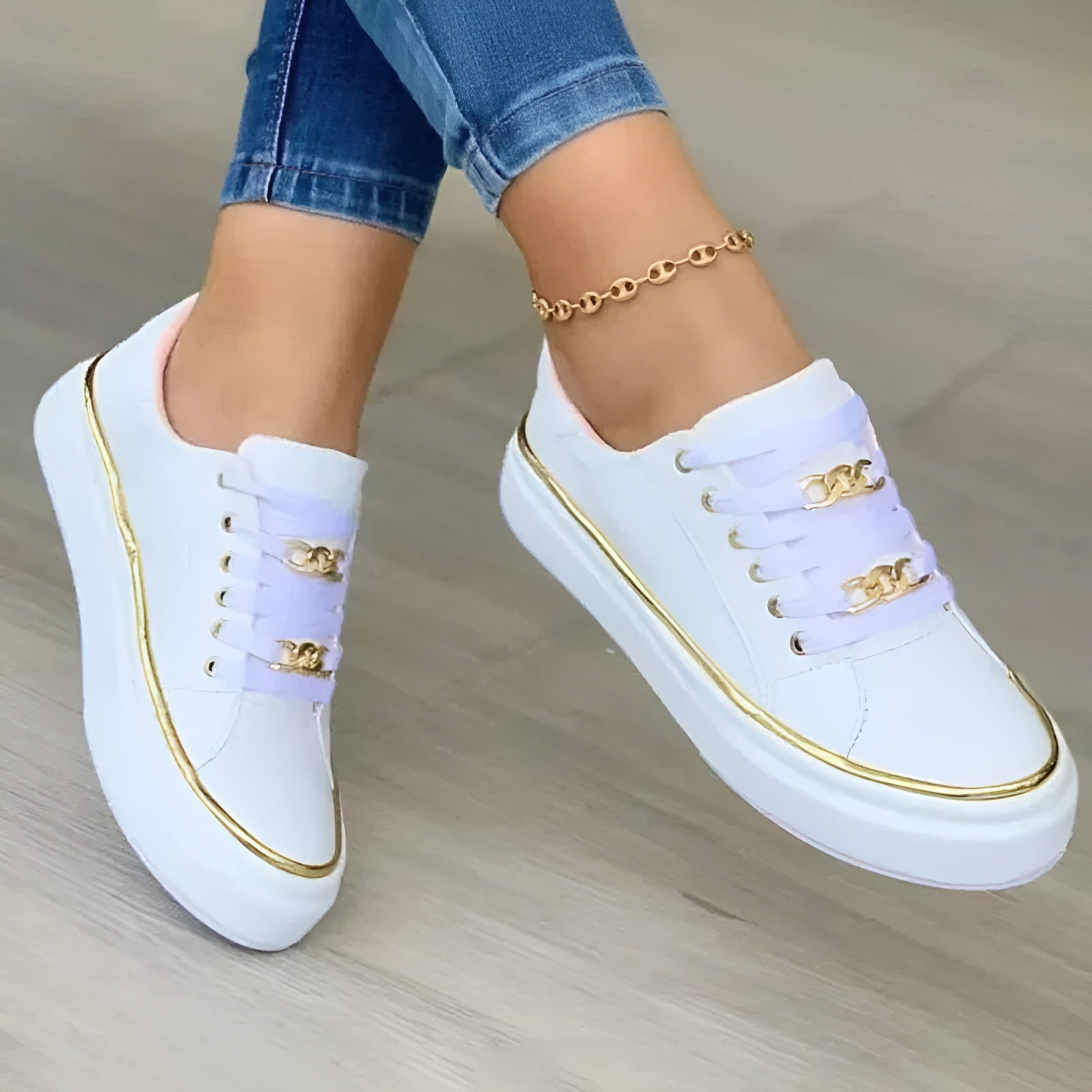 Arabelle | Orthopedic Lace-Up Sneakers