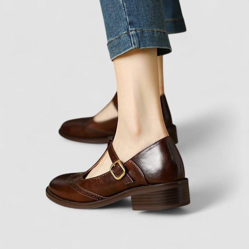 Temperance | Orthopedic T-Strap Shoes