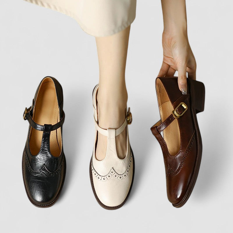Temperance | Orthopedic T-Strap Shoes
