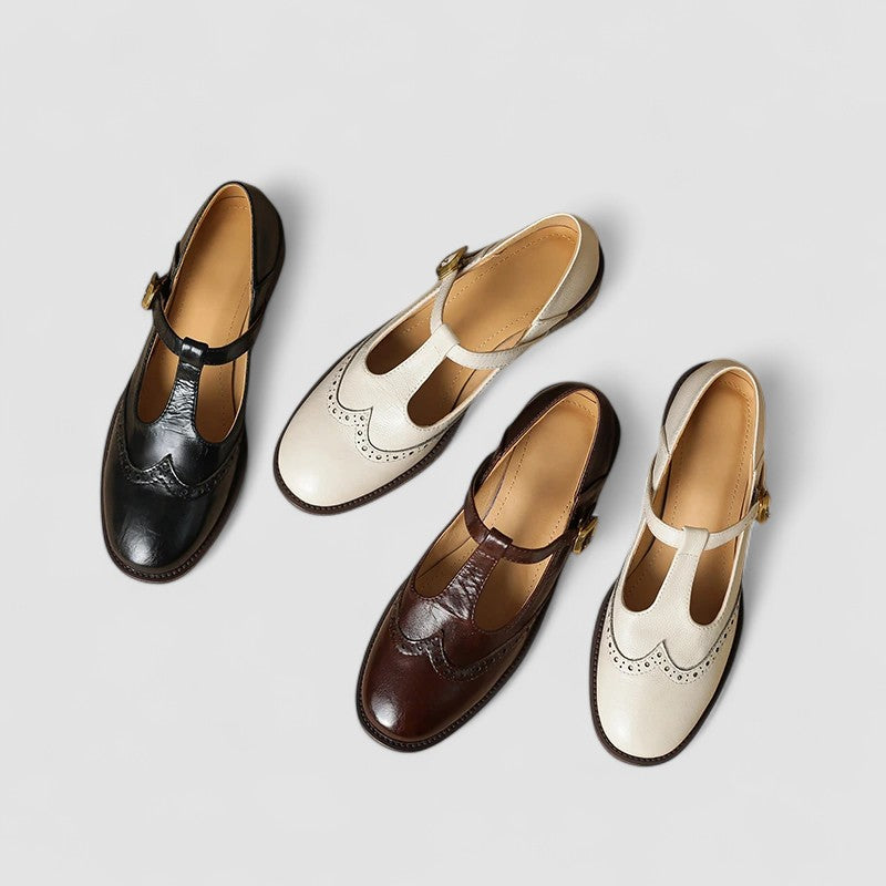Temperance | Orthopedic T-Strap Shoes