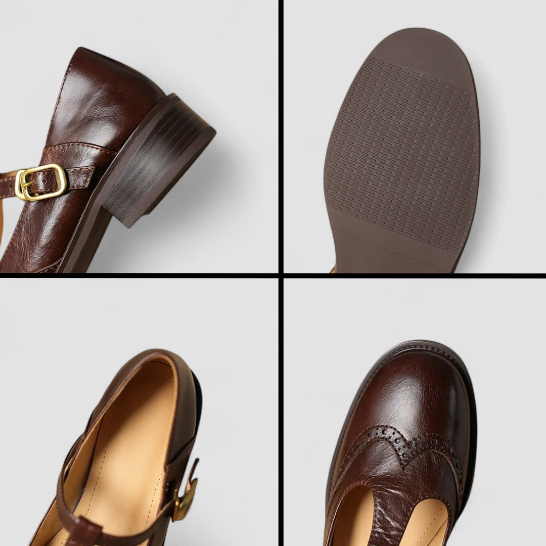 Temperance | Orthopedic T-Strap Shoes