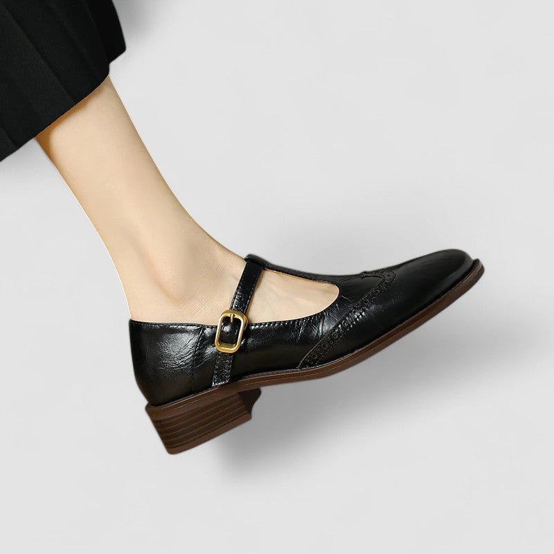 Temperance | Orthopedic T-Strap Shoes