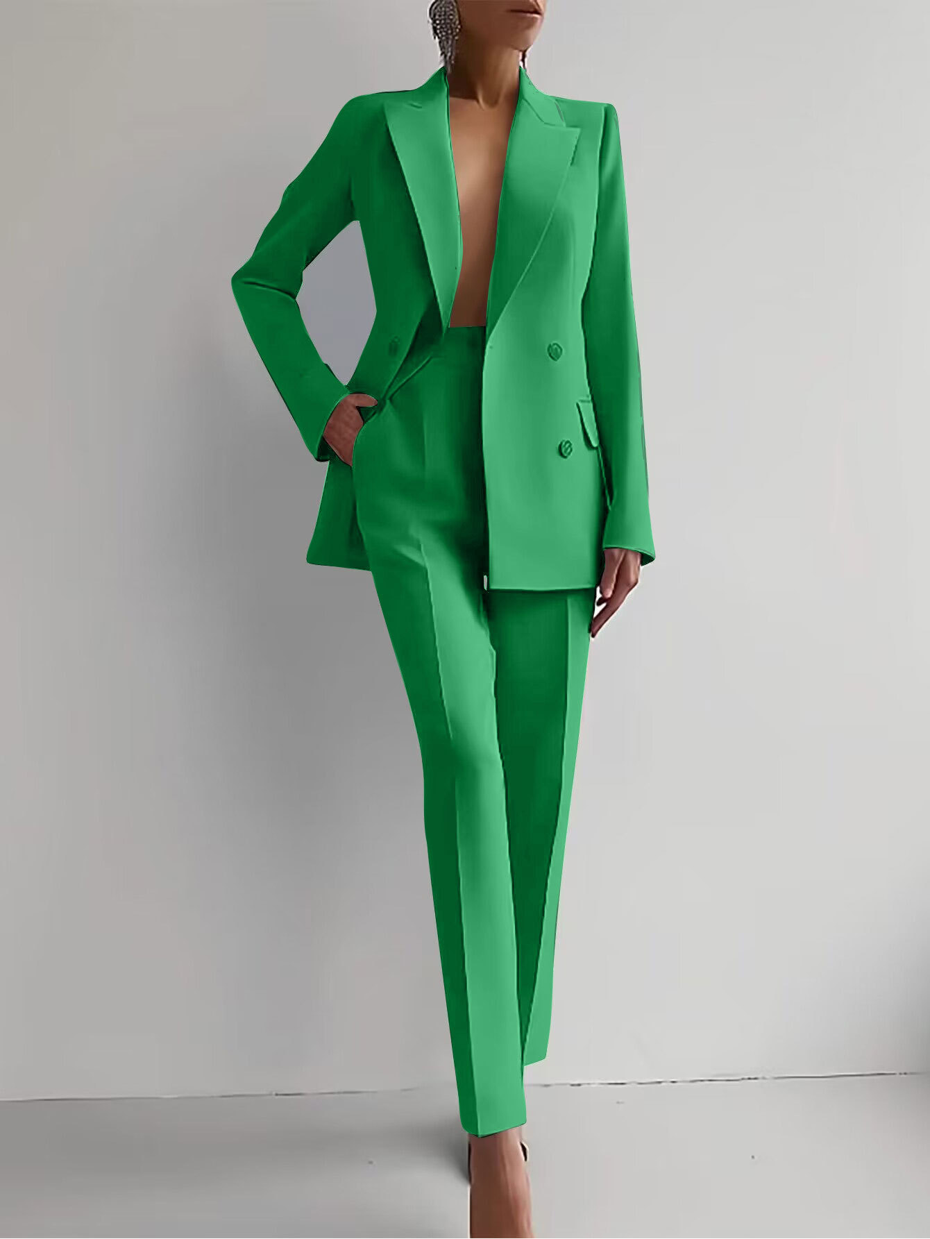 Amy | Women's Double-Breasted Pant Suit