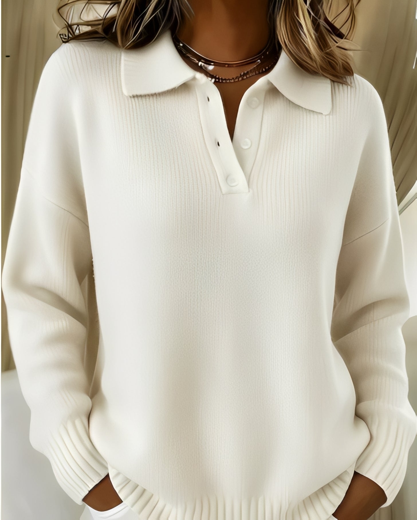 Carrie | Women's Long Sleeve Button-Down Blouse