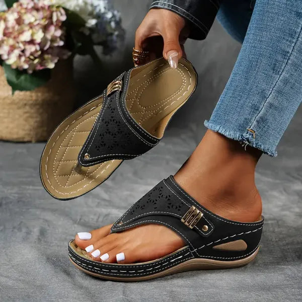 Monique | Orthopedic Wedge Sandals for Women