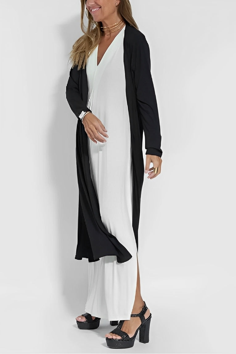 Linda | V-Neck Maxi Dress for Effortless Summer Elegance