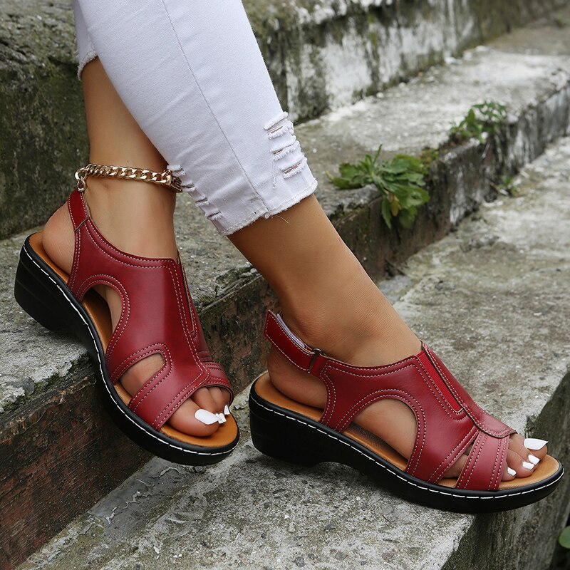 Vivienne | Orthopedic Wedge Sandals