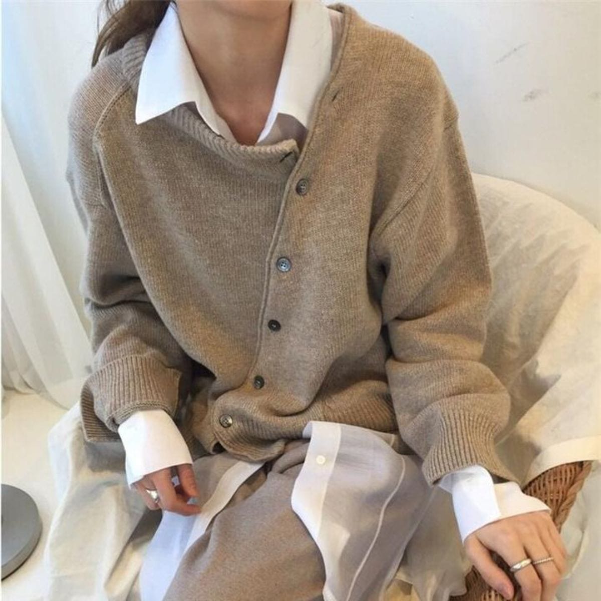 Alpona | Women's Oversized Cardigan Sweater