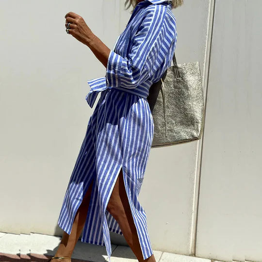 Freda | Women's Button-Down Midi Dress
