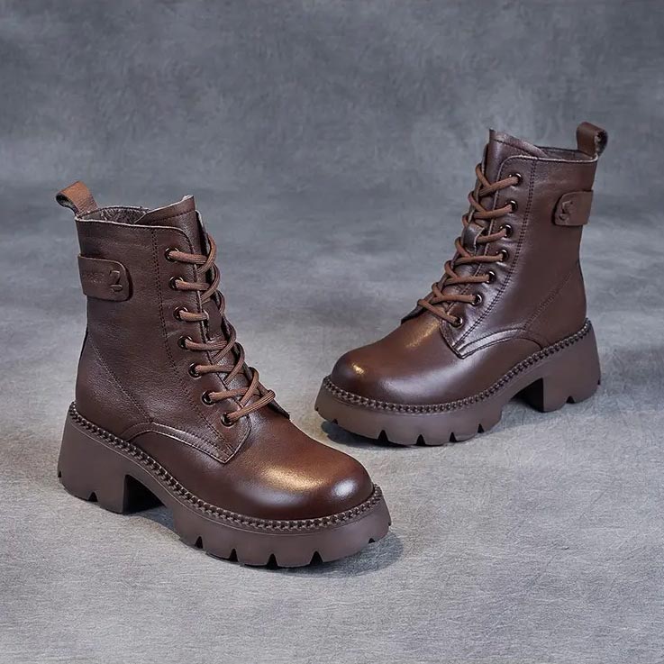 Susanna | Orthopedic Lace-Up Boots