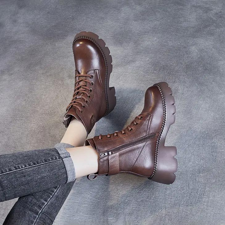 Susanna | Orthopedic Lace-Up Boots