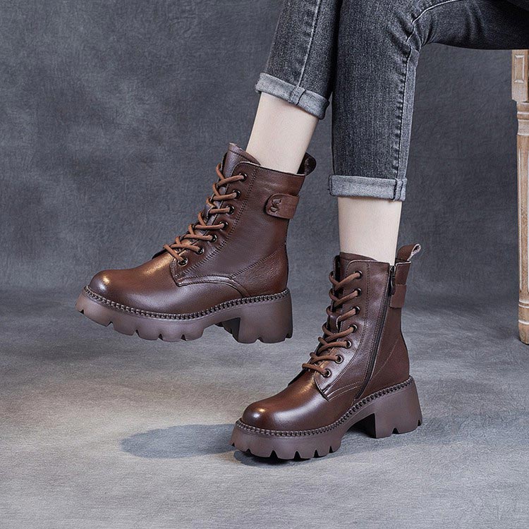 Susanna | Orthopedic Lace-Up Boots