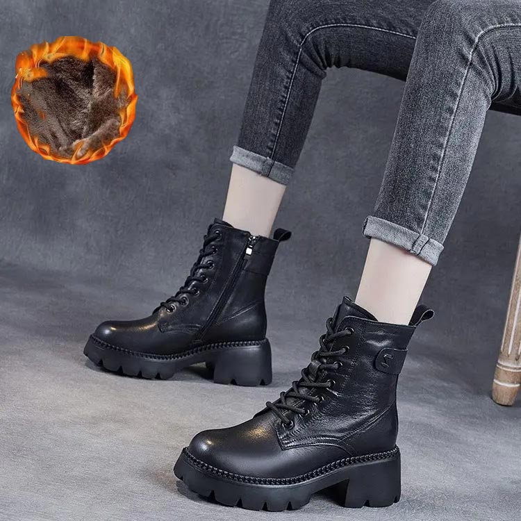 Susanna | Orthopedic Lace-Up Boots