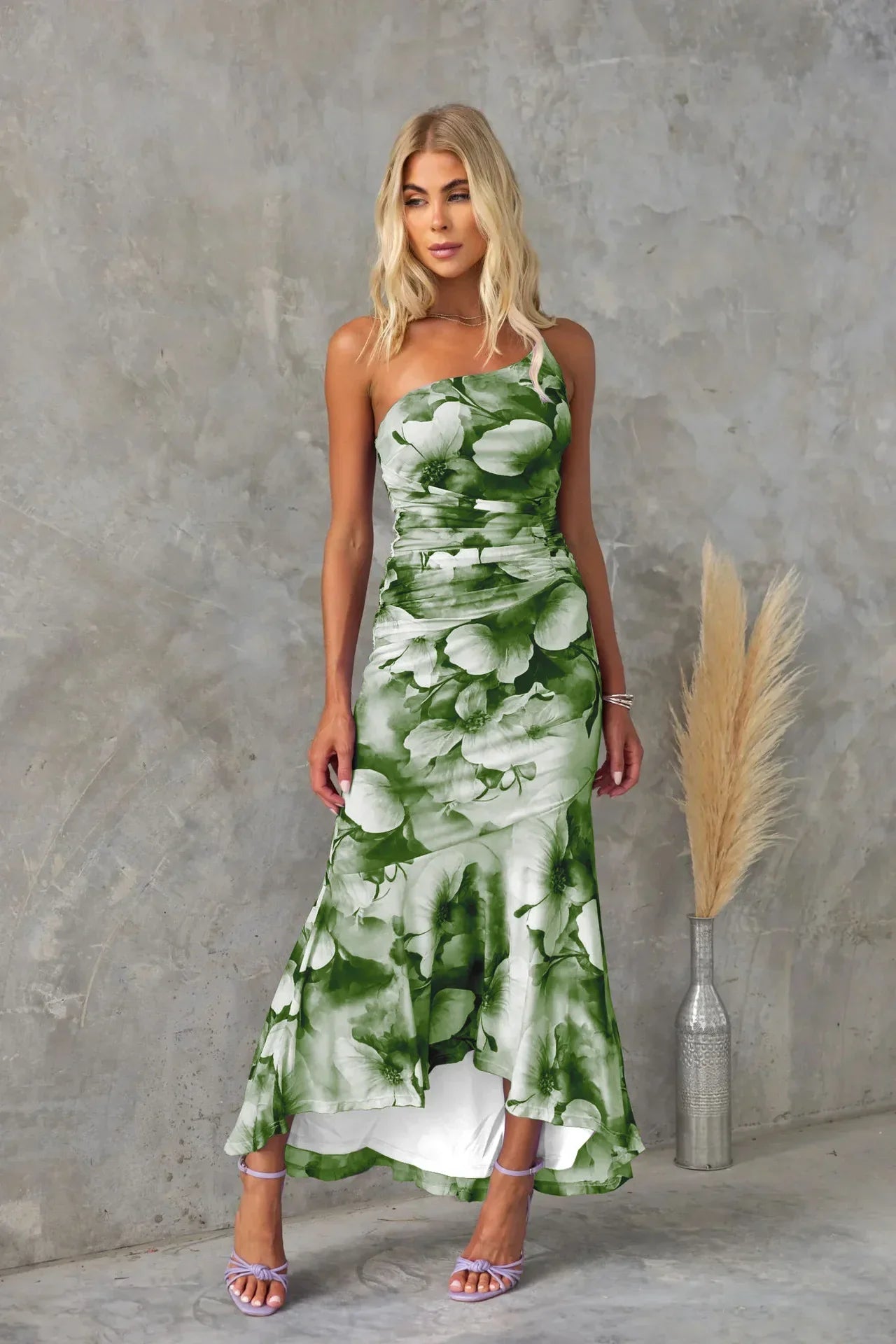 Luisa | Chic Floral Midi Dress Perfect for Summer Days