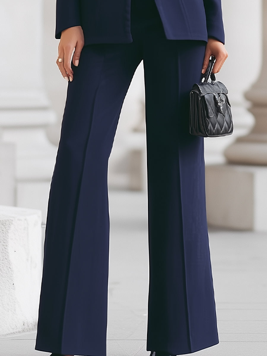 Anthea | Women's Fitted Long Sleeve Blazer Suit Set
