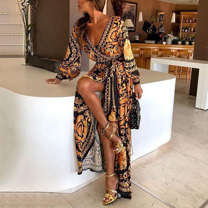 Mattie | Bohemian Maxi Dress - Elegant and Flowy
