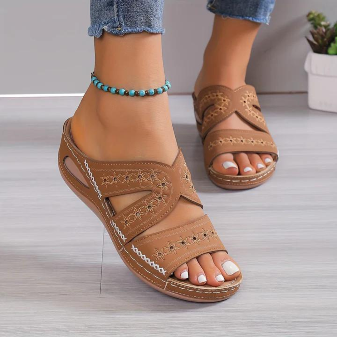 Yasmin | Orthopedic Wedge Sandals