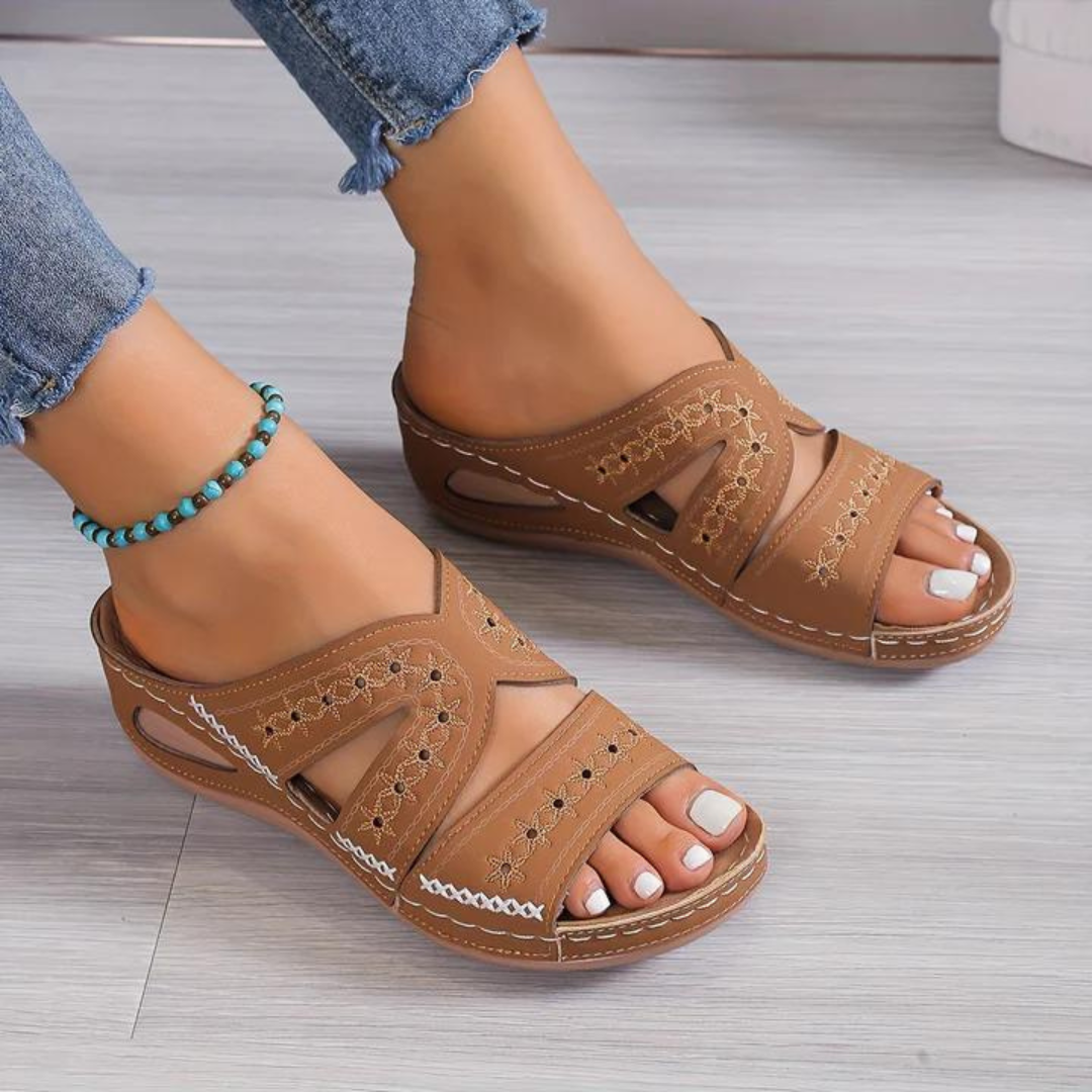 Yasmin | Orthopedic Wedge Sandals