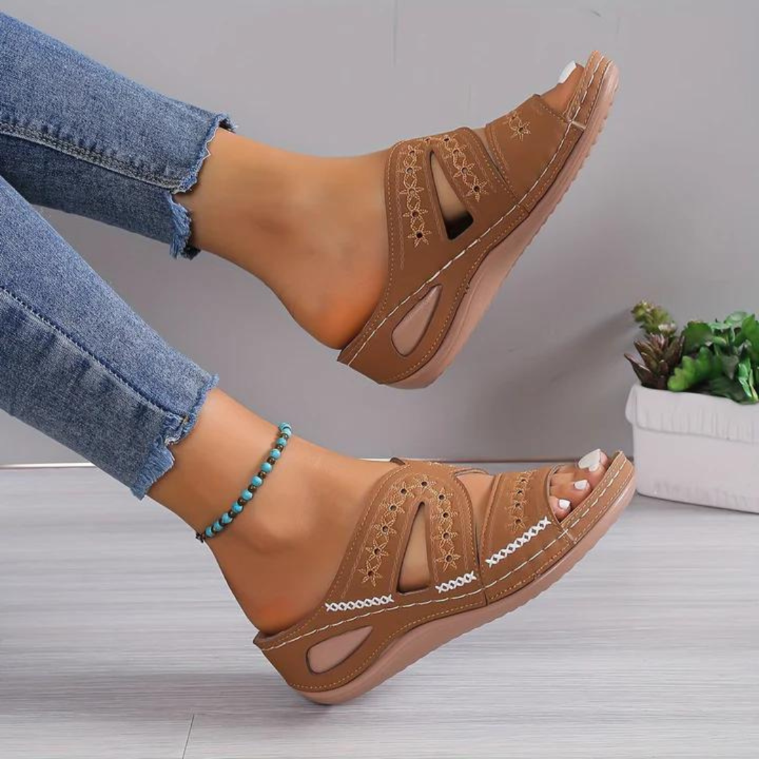 Yasmin | Orthopedic Wedge Sandals