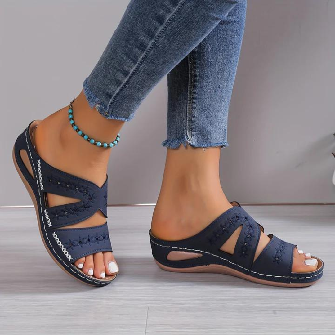 Yasmin | Orthopedic Wedge Sandals