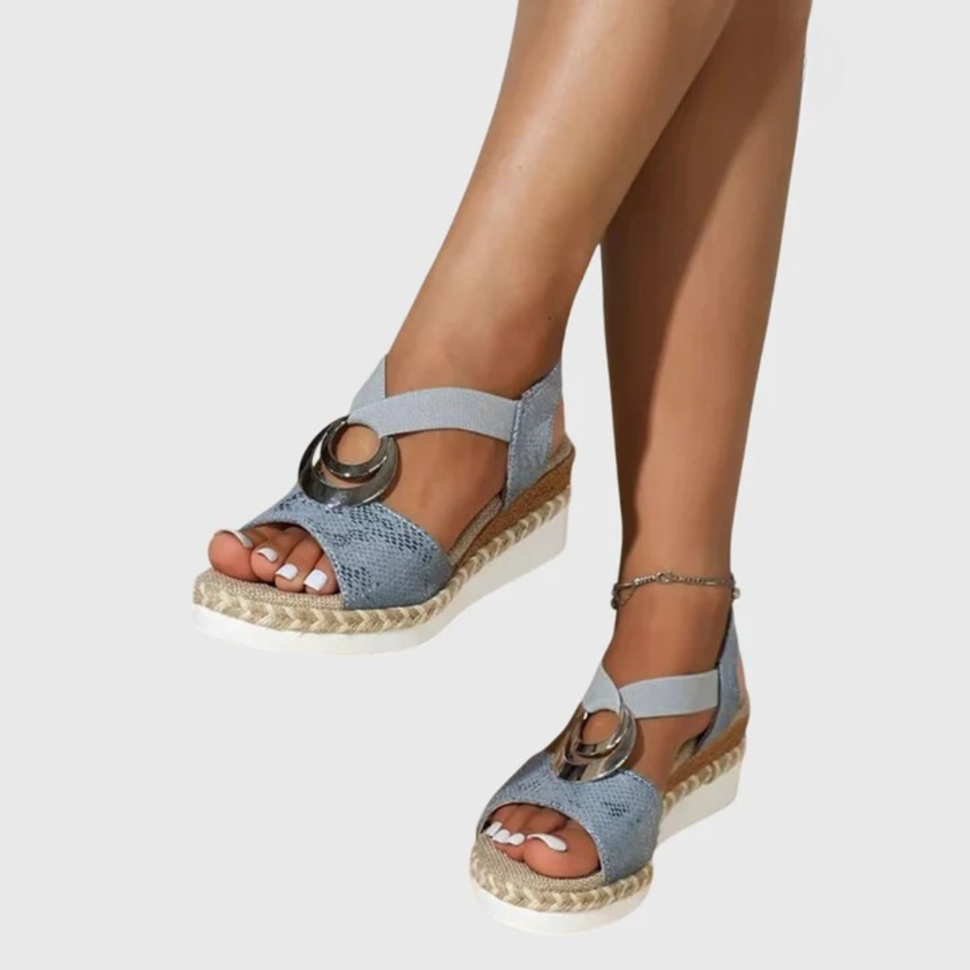Cosima | Women's Ankle Strap Wedge Sandals