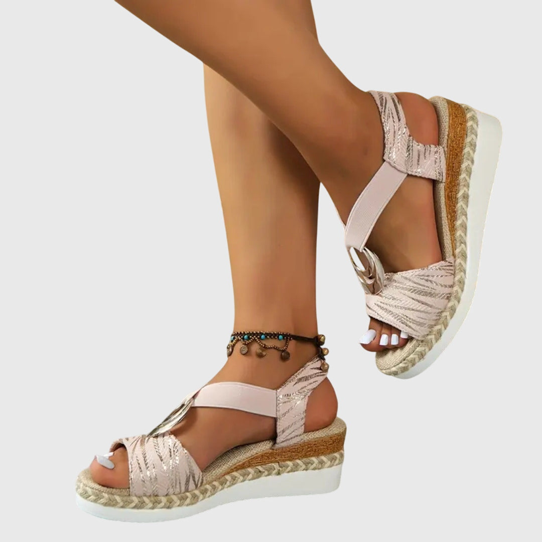 Cosima | Women's Ankle Strap Wedge Sandals