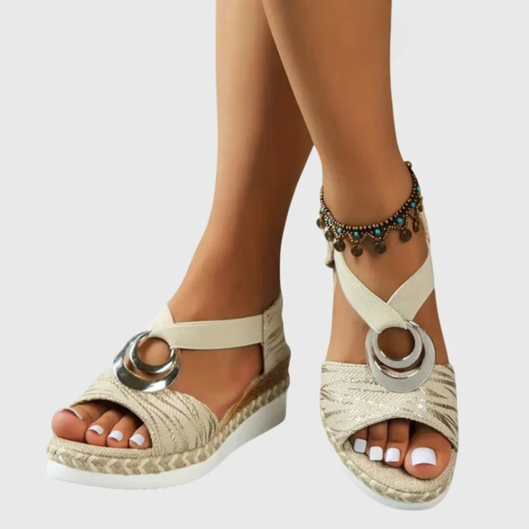 Cosima | Women's Ankle Strap Wedge Sandals