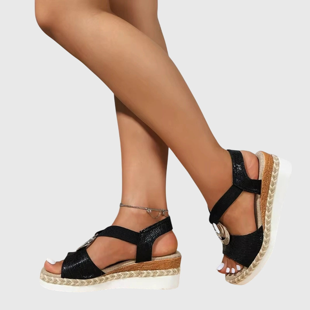 Cosima | Women's Ankle Strap Wedge Sandals