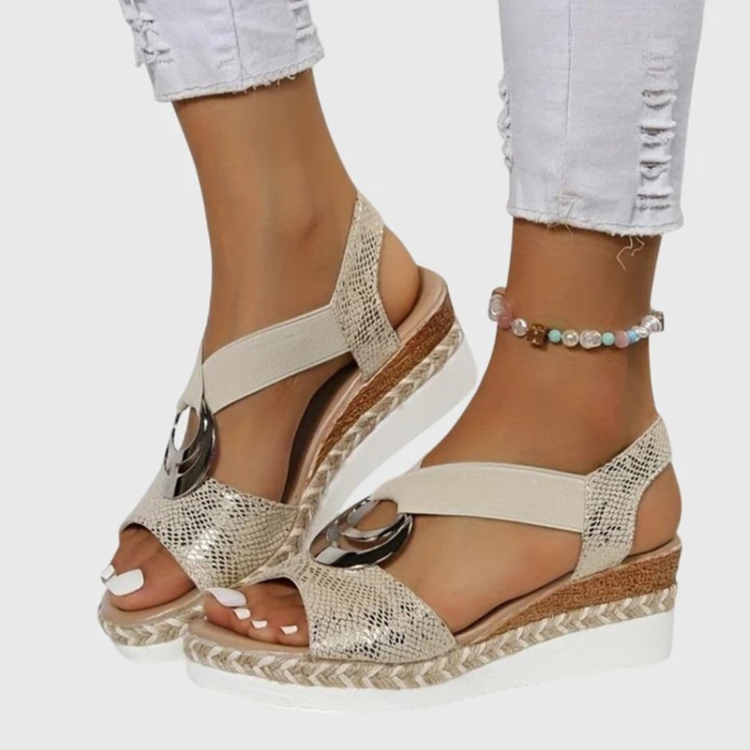 Cosima | Women's Ankle Strap Wedge Sandals