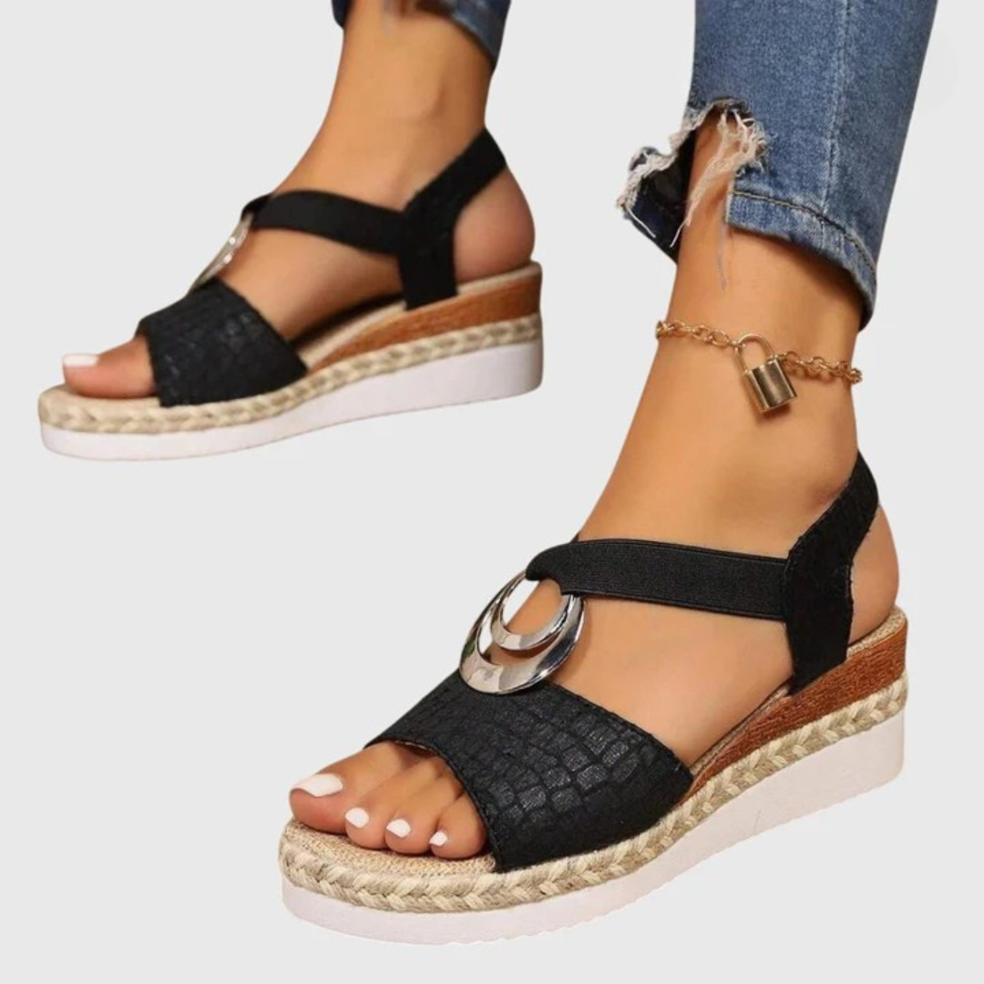Cosima | Women's Ankle Strap Wedge Sandals