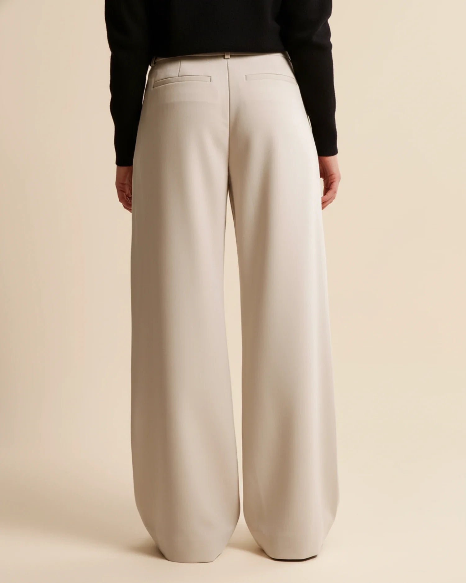 Bryony | Tailored High Waist Pleated Leg Trousers for a Chic Look
