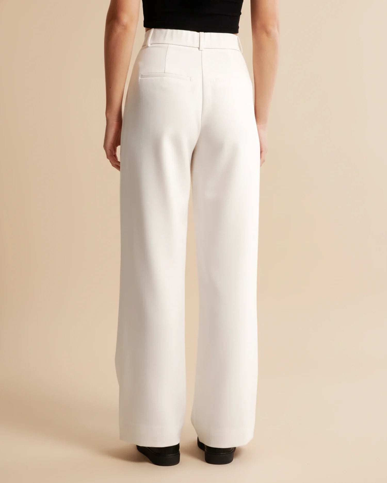 Bryony | Tailored High Waist Pleated Leg Trousers for a Chic Look